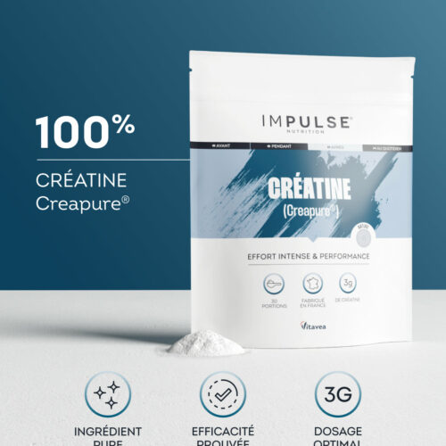 Créatine Monohydrate Creapure Impulse Nutrition - 300 g — Impulse Nutrition