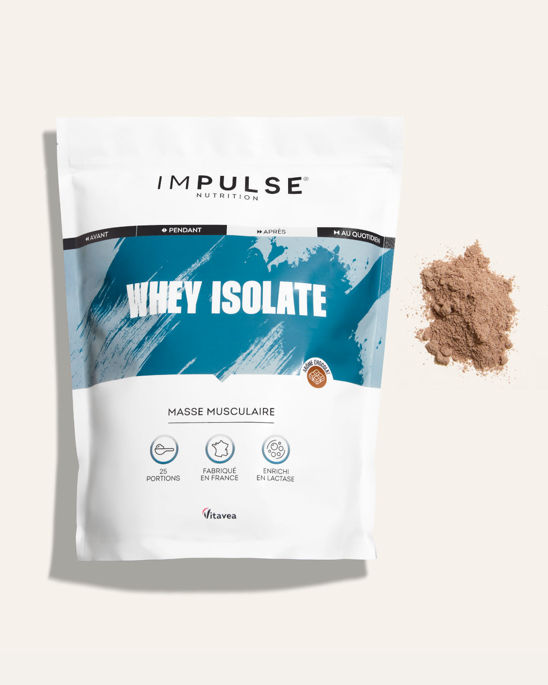 Whey Isolate chocolat Impulse Nutrition