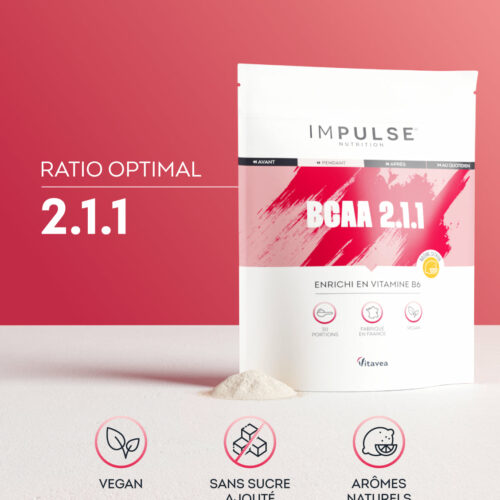BCAA 2.1.1 Citron Impulse Nutrition - 250 g — Impulse Nutrition
