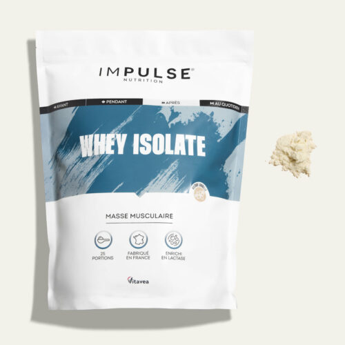 Whey Isolate Vanille Impulse Nutrition - 650 g — Impulse Nutrition