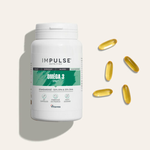 Oméga 3 Epax Impulse Nutrition - 60 capsules — Impulse Nutrition