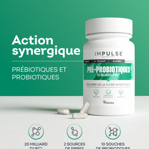 Pré-Probiotiques Impulse Nutrition - 30 gélules — Impulse Nutrition