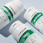 Gamme complète Impulse Nutrition : whey isolate, créatine, oméga 3, collagène marin Peptan et barres protéinées