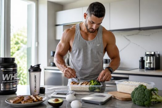 Que manger en sèche musculation : aliments, macros et menu type