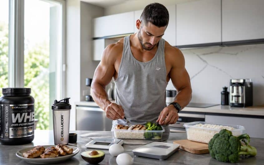 Que manger en sèche musculation : aliments, macros et menu type