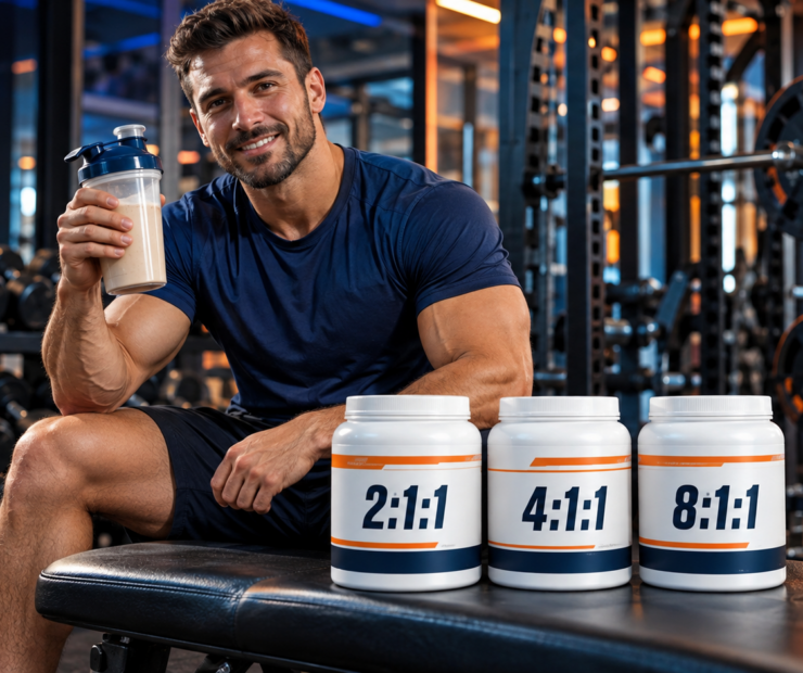 BCAA 2.1.1, 4.1.1 ou 8.1.1 : quel ratio choisir ?