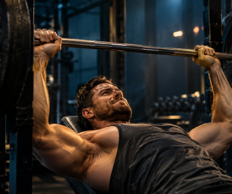 Developpe couche : technique parfaite et notre programme 8 semaines