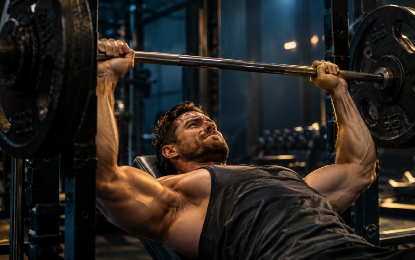 Developpe couche : technique parfaite et notre programme 8 semaines